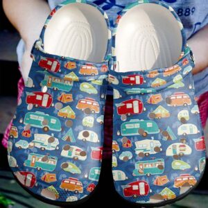 Personalized Crocs Clog Camping