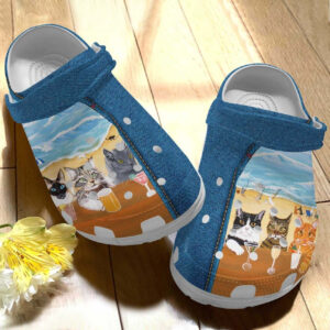 Personalized Crocs Clog Cat