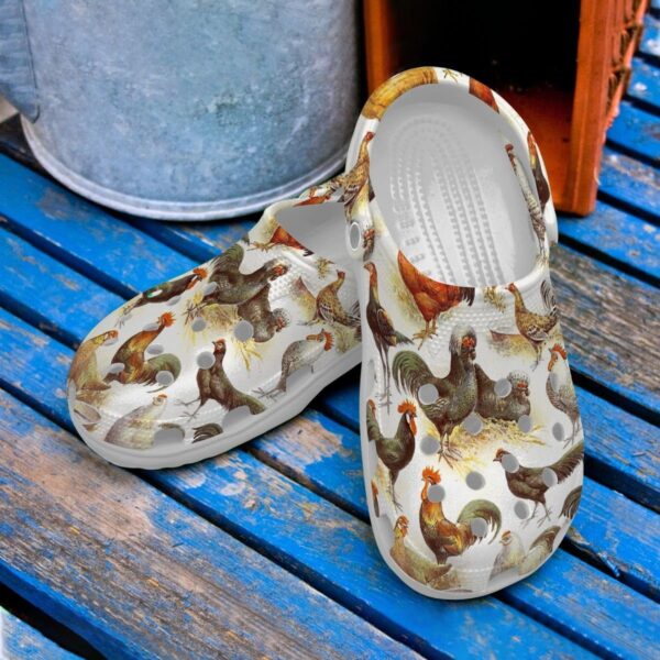 Personalized Crocs Clog Chicken
