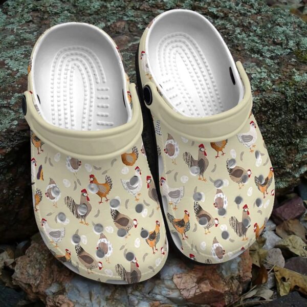 Personalized Crocs Clog Chicken