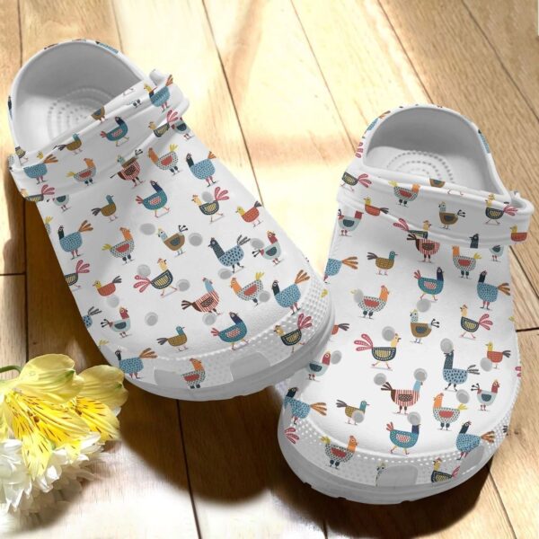 Personalized Crocs Clog Chicken