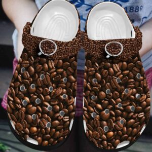 Personalized Crocs Clog Coffee