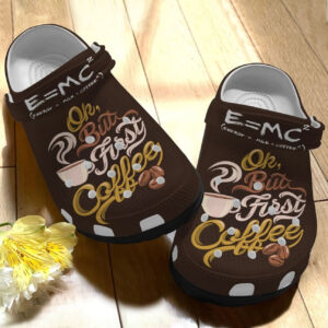 Personalized Crocs Clog Coffee