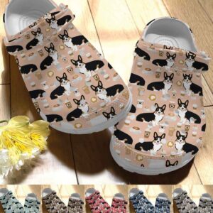 Personalized Crocs Clog Corgi