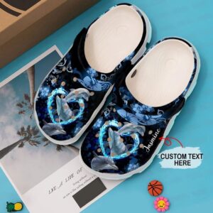 Personalized Crocs Clog Dolphin