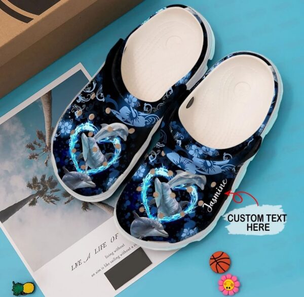 Personalized Crocs Clog Dolphin