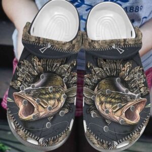 Personalized Crocs Clog Fishing