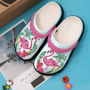 Personalized Crocs Clog Flamingo