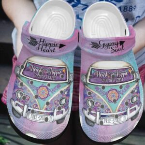 Personalized Crocs Clog Hippie