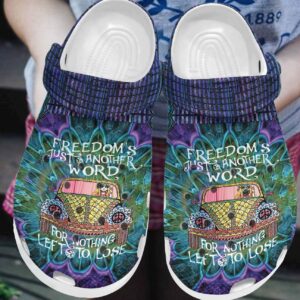 Personalized Crocs Clog Hippie