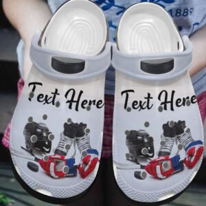 Personalized Crocs Clog Hockey