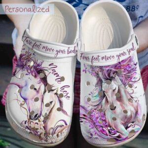 Personalized Crocs Clog Horse