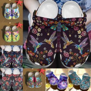 Personalized Crocs Clog Hummingbird Collection