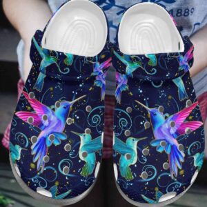 Personalized Crocs Clog Hummingbird