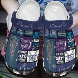 Personalized Crocs Clog Lacrosse