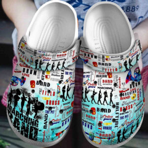 Personalized Crocs Clog Marching Band