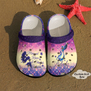 Personalized Crocs Clog Mermaid