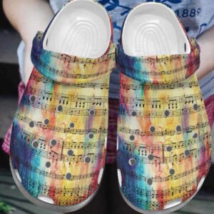 Personalized Crocs Clog Music