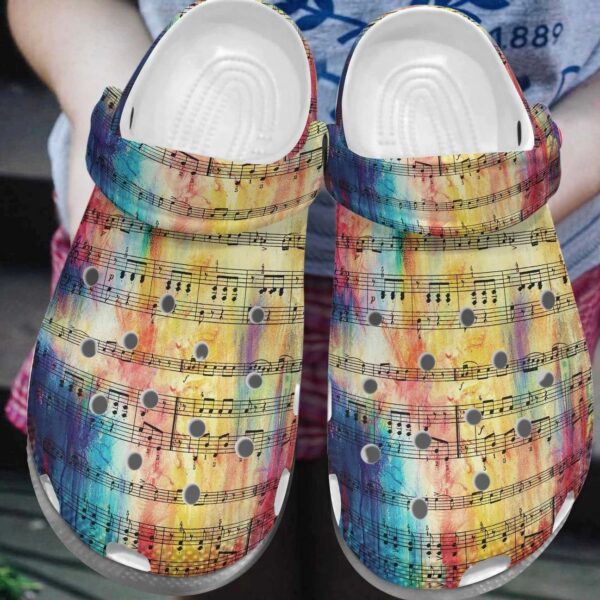 Personalized Crocs Clog Music