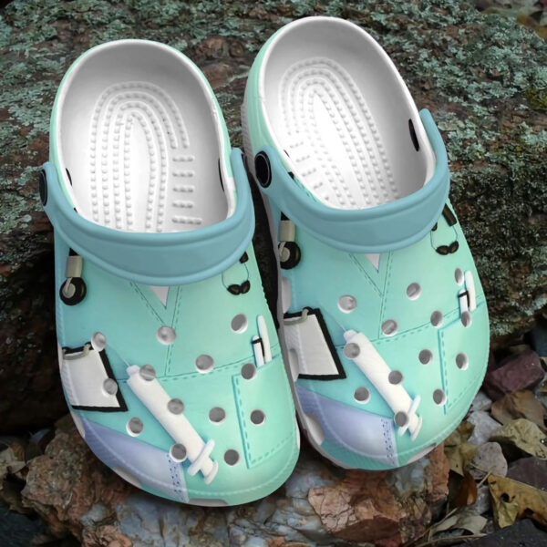 Personalized Crocs Clog Nurse