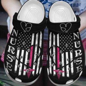 Personalized Crocs Clog Nurse