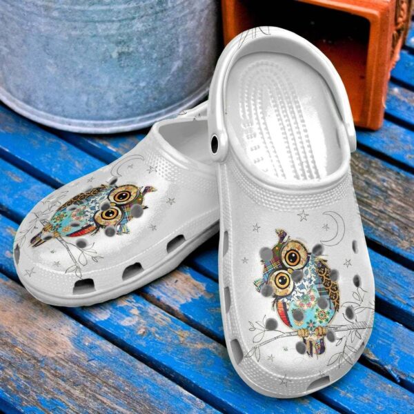 Personalized Crocs Clog Owl