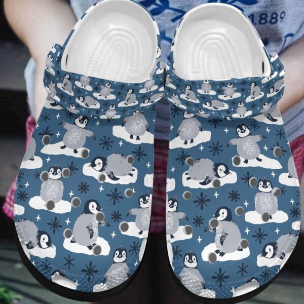 Personalized Crocs Clog Penguin