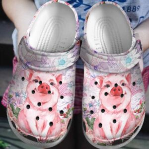 Personalized Crocs Clog Pig