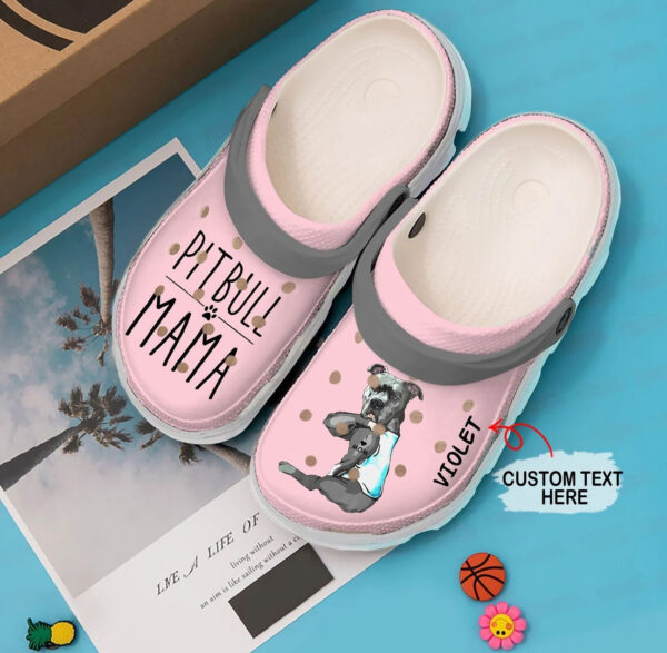 Personalized Crocs Clog Pitbull