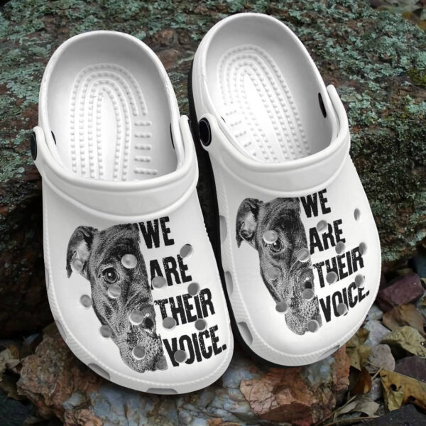 Personalized Crocs Clog Pitbull