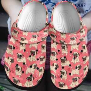 Personalized Crocs Clog Pug