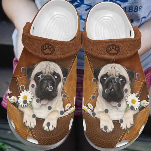 Personalized Crocs Clog Pug