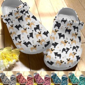 Personalized Crocs Clog Pug