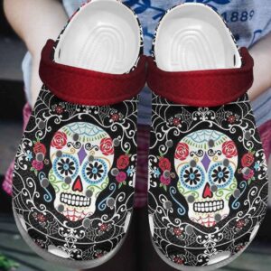 Personalized Crocs Clog Skull