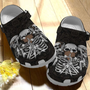 Personalized Crocs Clog Skull