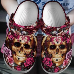 Personalized Crocs Clog Skull