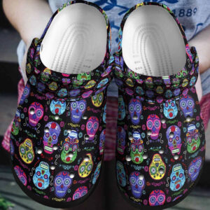 Personalized Crocs Clog Skull