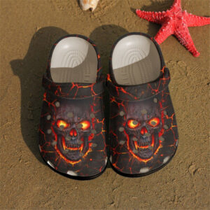 Personalized Crocs Clog Skull