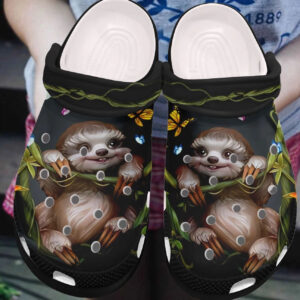 Personalized Crocs Clog Sloth