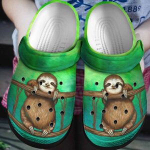 Personalized Crocs Clog Sloth