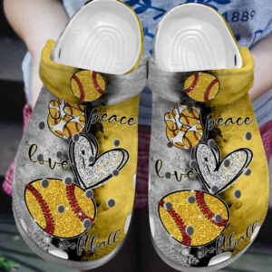 Personalized Crocs Clog Softball