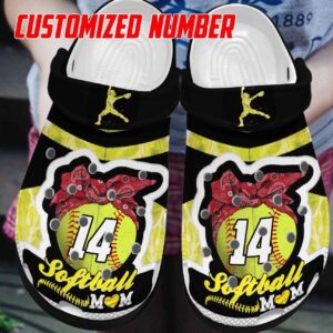 Personalized Crocs Clog Softball