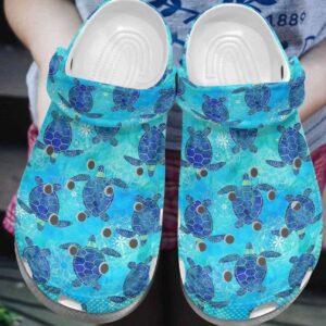 Personalized Crocs Clog Turtle