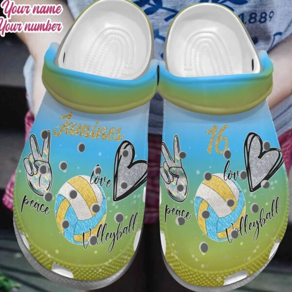 Personalized Crocs Clog Volleyball