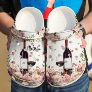 Personalized Crocs Clog Wine