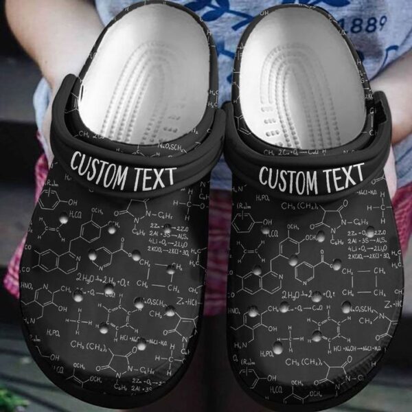 Personalized Custom Chemistry Crocband Clog Comfortable For Mens Womens Classic Clog Water Shoes Crocs Shoes Hothot 220920