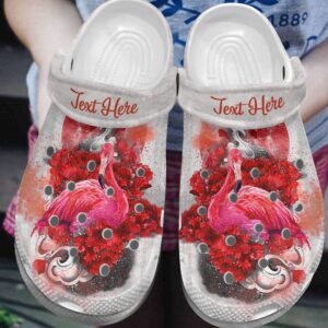 Personalized Flamingo  Graceful Crocs Clog Clog Shoes Crocs Clog For Mens And Womens