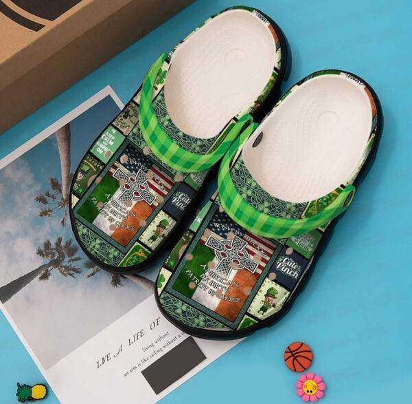 Personalized Irish Pride Crocs Clogy Shoes For Mens And Womens