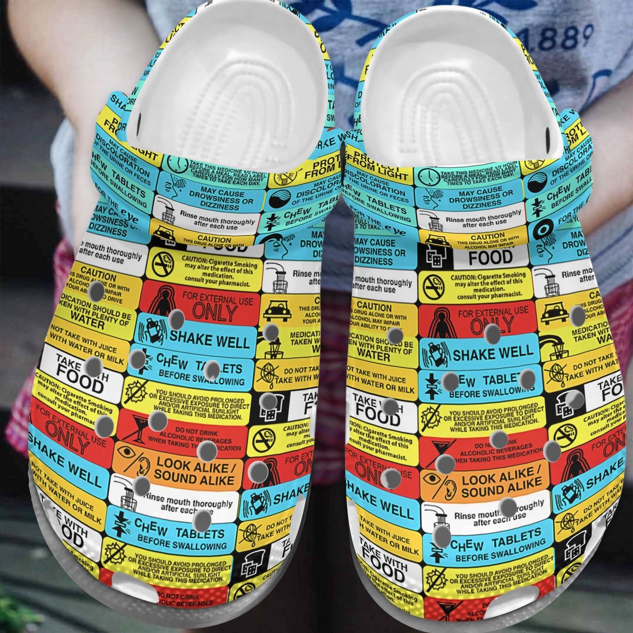Pharmacist Personalize Clog Custom Crocs Fashionstyle Comfortable For Women Men Kid Print 3D Guidelines