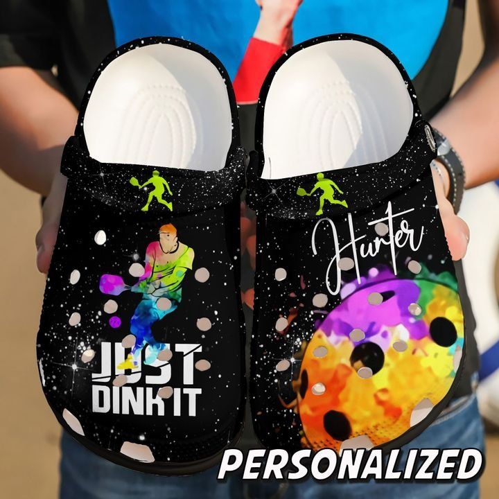 Pickleball Personalized Lover Sku 1822 Crocs Crocband Clog Comfortable For Mens Womens Classic Clog Water Shoes